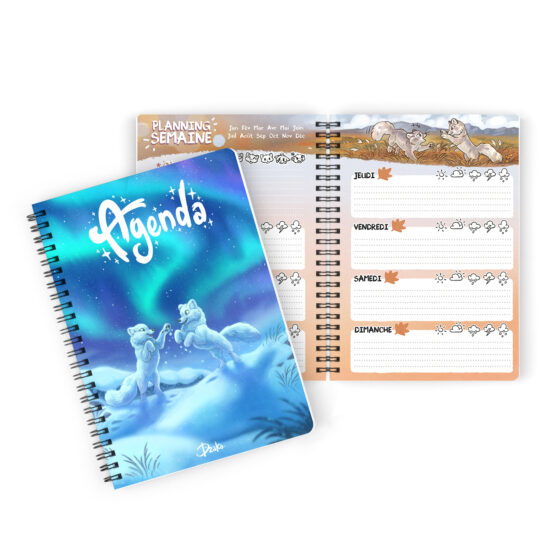 Pack Agenda • Renards Polaires (précommandes) – Image 2